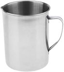 segolike Stainless Steel 2L Laboratory Kitchen Graduated Measuring Cup with Handle