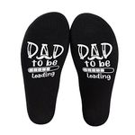 Poshzone Funny Father Grandpa Daddy Father's Day Bad Pun Humor socks,Dad to Be, Loading. Please Wait - Funny socks for New Fathers…