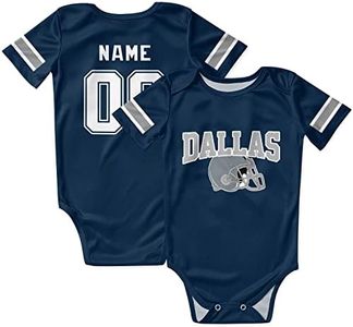 Baby Clothes Personalized Boy Girl Gifts Custom Name Number Short Long Sleeve Newborn Infants Bodysuit 0-24 Months