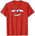 Disney Pixar Cars Lightning McQueen Big Face T-Shirt