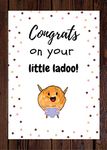 Prakruthi Pulp Art New born baby greeting card, Congrats on your little one card | Amazing gift for new born baby | Congratulations for Baby Shower, New Born Baby, New Parents, Birthday, Family and Friends