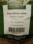 MONTEREY BAY HERB CO. Arnica Flowers Whole | Used to Produce Infused Oils for Topical Use | 1 LB