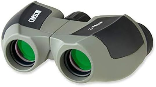 Carson MiniScout Ultra Compact Binoculars, 7x18