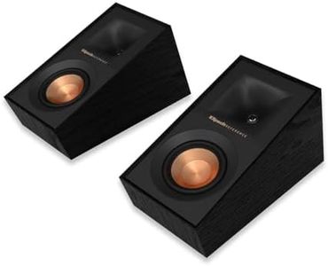 klipsch Reference Next Generation R-40SA Dolby Atmos High-Performance, Horn-Loaded Elevation Surround Speaker Pair for Best-in-Class Immersive Home Theater in Black