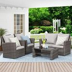 Wisteria Lane 4 Piece Outdoor Patio