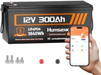 HumsiENK Bluetooth 12V 300Ah Batter