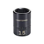 CRAFTSMAN CMMT15844 CM 3/8IN DRV SHALLOW METRIC-15MM