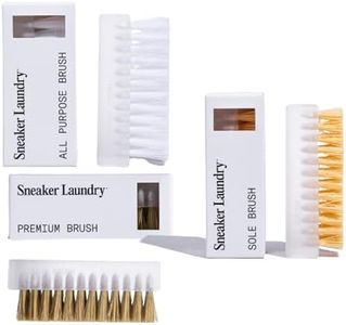 THE SNEAKER LAUNDRY Brush Set – Professional Sneaker Cleaning Essentials – Includes All Purpose. Premium & Sole Type (Set of 3)
