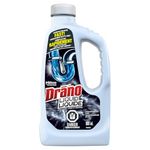 Drano Liquid Drain Clog Remover and Cleaner, Unclogs and Removes Blockages from Showers and Sinks, 900mL