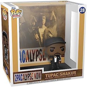 Funko Pop! Albums: Tupac - 2pacalypse Now - Figura in Vinile da Collezione - Idea Regalo - Merchandising Ufficiale - Giocattoli per Bambini e Adulti - Figura da Collezione e da Esposizione