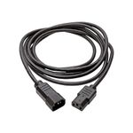 Tripp Lite Standard Computer Power Extension Cord 10A, 18AWG (IEC-320-C14 to IEC-320-C13) 10-ft.(P004-010)