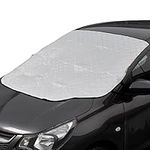 BRAMBLE Car Windscreen Sun Shade - Magnetic Window Protection From Heat, 150 x 120cm, Fits Most Cars - with Door Inserts & Elastic Bands