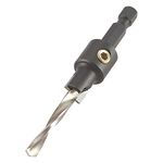 Trend Snappy TC 9.5mm Counterbore with 4.75mm Drill, Quick Release Drill Bit for Abrasive Materials, Tungsten Carbide Tipped, SNAP/CB/2TC