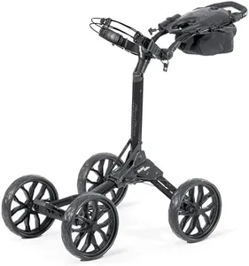 Bag Boy Quad Pro Push Cart, Black/Slate