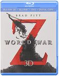 World War Z (Blu-ray 3D + Blu-ray + DVD + Digital Copy)