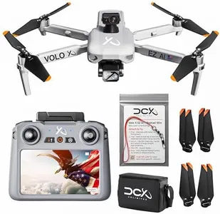 DCX Volo X EZ AI Drones – Drones with Camera for Adults 4k AI-Assisted Flight Control – FAA Approved Drone 4k Camera, 360° Obstacle Avoidance, U.S. Support – Beginner Drone for Adults