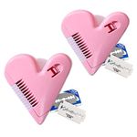 Handy Trimmer Pubes Hair Groomer, Bangs Scissors, MHaircut Hairy Clipper for Men,Women & Children,Private Care, Home Hairdresser Accessories Set Barbers Beard (Only Love Heart)