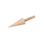 KitchenCraft KCHMWAFFLE Home Made Wooden Brandy Snap,Waffle Cone Roller, 20 cm, Beechwood