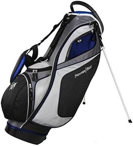 Powerbilt TPS Dunes 14-Way Black/Blue Golf Stand Bag