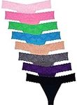 Sunm Boutique 8 Pack Lace Thongs fo