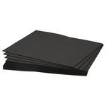 sourcing map EVA Foam Sheets Black 10.8 Inch x 8.5 Inch 1.7mm Thick Crafts Foam EVA Sheets for Costumes, Arts and Crafts Projects Pack of 15