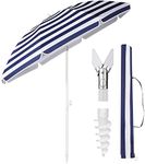 Sekey 1.6m Beach Umbrella with Grou