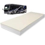 Foamma 5” x 28” x 72” Camper/RV Travel Memory Foam Bunk Mattress Replacement, Made in USA, Comfortable, Travel Trailer, CertiPUR-US Certified, Cover Not Included