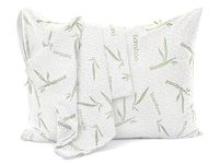 Utopia Bedding Bamboo Viscose Waterproof Pillow Protector Zippered (2 Pack) Standard – Bed Bug Proof Pillow Encasement 20 x 26 Inches