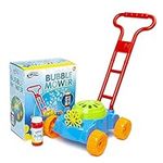 Lawn Bubble Mower Push Along Toy La