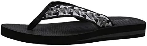 QLEYO Comfortable Summer Flip Flop Sandals for Women, Casual Yoga Mat Cushioned Slippers for Bathroom, Women's Dressy Walking Thong Sandals size 9