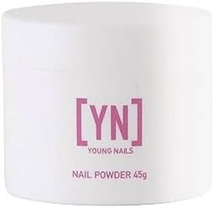 Young Nails Acrylic Cover Powder - Self-Leveling Acrylic Nail Powder, Clear Nude Pink White Acrylic Powder for Nail Extenstion, Professional Grade, Superior Adhesion, Color - Flamingo, 45g