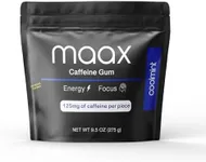 Maax Caffeine Energy Gum | 125mg of