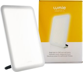Lumie Vitamin L Light Box – Slim LED SAD Therapy Lamp