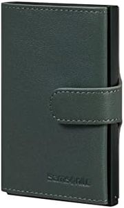 Samsonite ALU Fit SLG - Cartera de 4 Pulgadas, Verde (Hiedra escaladora), Verde (Hiedra escaladora), 4 Pulgadas, Cartera ALU Fit SLG, Verde (Climbing Ivy), 10,2 cm, Cartera ALU Fit SLG