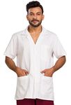 HOSPRIQS Sigma Lab Coat for Chemistry Lab Students | Pack of 1, White