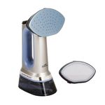 Hamilton Beach Patented Durathon 3-in-1 Garment Steamer, 10 year Soleplate warranty, Garment Steamer for Clothes, Steam Iron & Dry Iron for Clothes, One-Touch High/Medium/Delicate, Auto Shut off