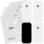 MED-FIT Flexi iStim 5 x 10 cm (16 x 3.5mm) Stud TENS SELF Adhesive Pads FIT BEURER, SANITAS and VIRTUALLY All TENS Massage Machines ON Amazon