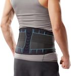 Comforband Copper-Infused Back Support Brace – Lightweight, Breathable Lumbar Belt with 6 Flexible Nylon Stays and Dual Adjustable Straps for Lower Back Pain Relief, Muscle Spasms, Strains, Arthritis, and Sciatica – Suitable for Men and Women (XXL)