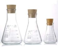 Yizerel Glass Erlenmeyer Flask Set,