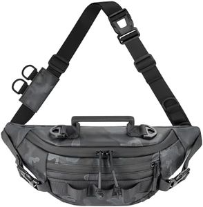 THKFISH Fishing Tackle Bag Waterproof Waist Bag for Women & Men Portable Fishing Sling Bag Outdoor Fly Fishing Bag