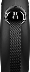 Flexi L Retractable Dog Leash, 8m – Black