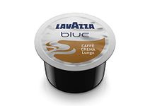 Lavazza Blue Caffe Crema Lungo, Pack Of 25 Coffee Capsules, Compatible With Blue Machines, 1 Count - 215 Gm