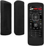 kwmobile Case Compatible with VIZIO XRT112 Remote Case - Soft Silicone Cover for Remote Control - Black