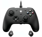 GameSir G7 Wired Controller for Xbox Series X|S, Xbox One, Windows 10/11 Black - with Interchangeable White Faceplate No Delay 3.5mm Studio Jack 4 Vibration Motors