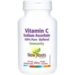 New Roots Herbal - Vitamin C Sodium Ascorbate, 250g Powder - Helps in the Development and Maintenance of Bones, Cartilage, Teeth and Gums - Helps the Body to Metabolize Proteins