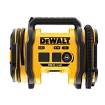 DEWALT DCC018N-XJ Akku-Kompressor DCC 018 N 18 Volt Triple Source Inflator, Black/Yellow