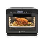 Nutricook Steami X 24 Litre Black (Steam + Air Fryer Oven) 11-in-1 Functions, 24L Capacity, Steam + Convection, Real Steam Technology, 1600W