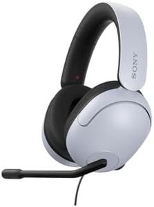 Sony INZONE H3 | Cuffie Gaming, 360 Spatial Sound per Gaming, software Inzone Hub - Bianco Nero