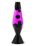 Spencer's 16.3 Inch Purple and Black Lava Lamp