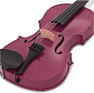 Stentor Harlequin 1/4 Violin – Raspberry Pink